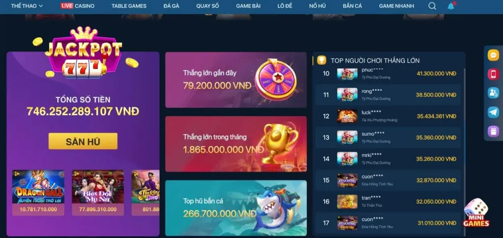 Game Bắn Cá Thần Tài tại 5win